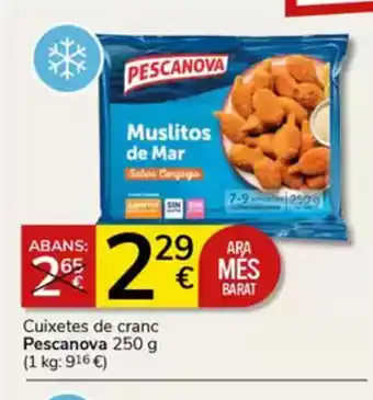 Supermercados Charter PESCANOVA Cuixetes de cranc oferta