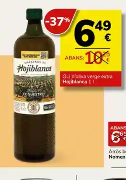 Supermercados Charter OLI d'oliva verge extra Hojiblanca oferta