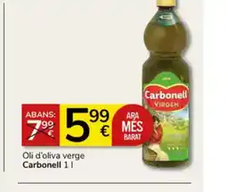 Supermercados Charter CARBONELL Oli d'oliva verge oferta