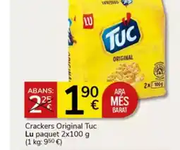 Supermercados Charter LU Crackers Original Tuc oferta