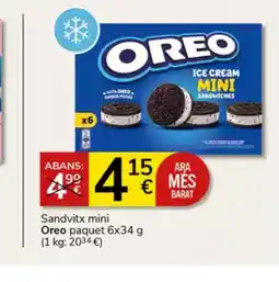 Supermercados Charter OREO Sandvitx mini oferta