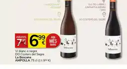 Supermercados Charter Vi blanc o negre DO Costers del Segre oferta