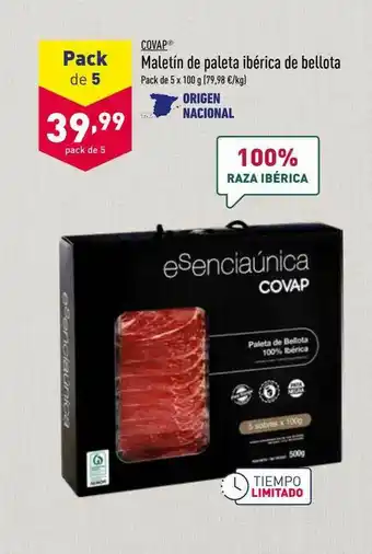ALDI Covap Maletin De Paleta Ibérica De Bellota oferta