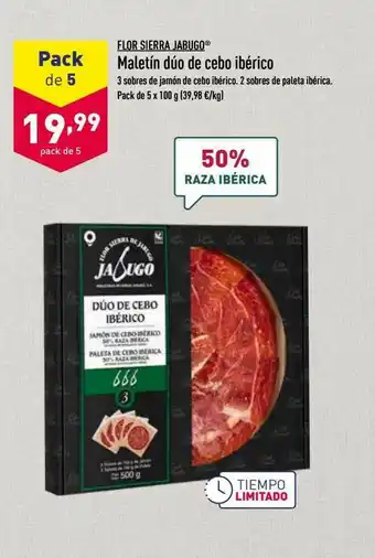 ALDI Flor Sierra Jabugo Maletin Duo De Cebo Ibérico oferta