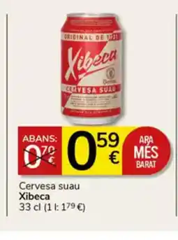 Supermercados Charter XIBECA Cervesa suau oferta