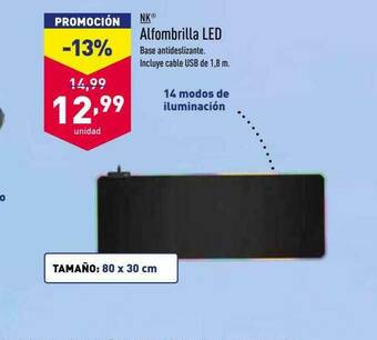 ALDI Nk Alfombrilla Led oferta
