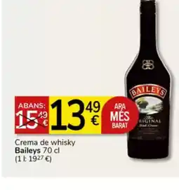 Supermercados Charter BAILEYS Crema de whisky oferta