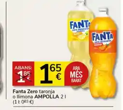 Supermercados Charter FANTA Zero taronja o llimona oferta