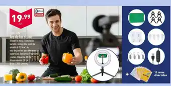 ALDI Lightzone Aro De Luz Studio oferta
