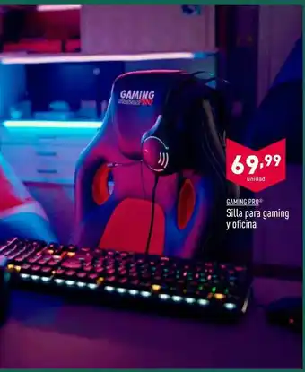 ALDI Gaming Pro Silla Para Gaming Y Oficina oferta