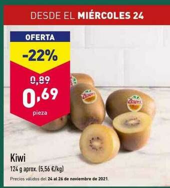 ALDI Kiwi oferta