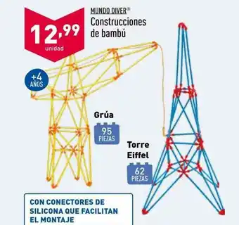 ALDI Mundo Diver Construcciones De Bambú oferta