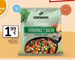 Supermercados Charter Saltat de verdures i baco oferta