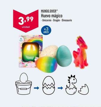 ALDI Mundo Diver Huevo Mágico oferta