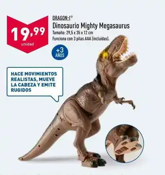 ALDI Dragon-i Dinosaurio Mighty Megasaurus oferta