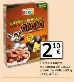 Supermercados Charter Cereals farcits de crema de cacau oferta