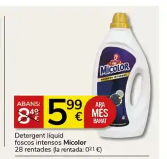 Supermercados Charter MICOLOR Detergent liquid oferta