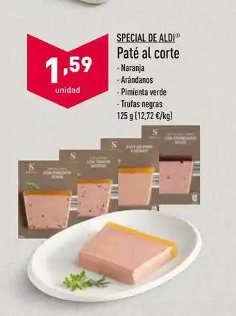 ALDI Special De Aldi Paté Al Corte oferta