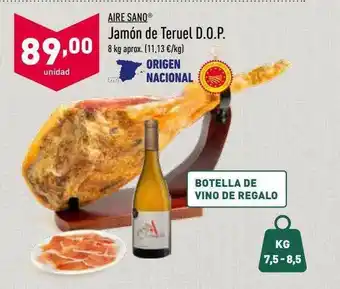 ALDI Aire Sano Jamón De Teruel D.o.p. oferta