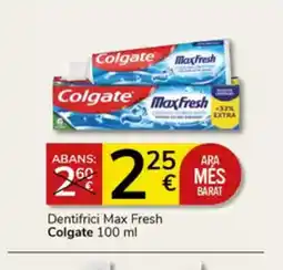 Supermercados Charter COLGATE Dentifrici MAx Fresh oferta