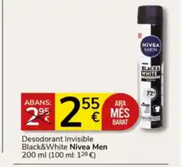 Supermercados Charter NIVEA MEN Desodorant Invisible Black&White oferta