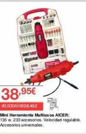 Chafiras Mini Herramienta Multius Os Aicer oferta