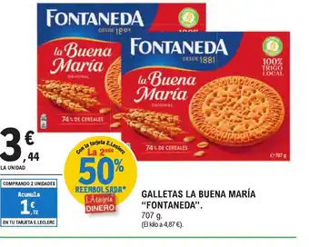 E.Leclerc FONTANEDA Galletas la buena maría oferta