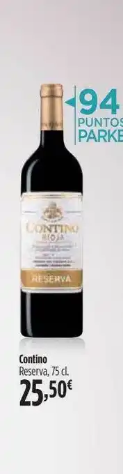 El Corte Inglés Contino Reserva oferta