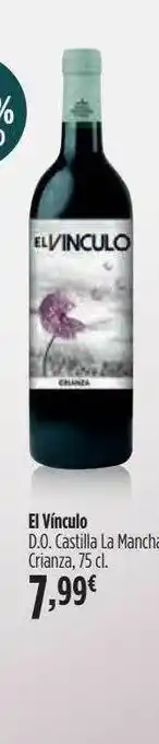 El Corte Inglés El Vinculo D.o. Castilla La Mancha Crianza oferta