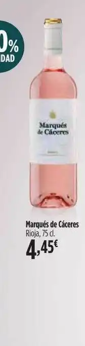 El Corte Inglés Marqués De Cáceres Rioja oferta