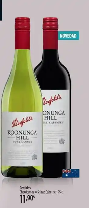 El Corte Inglés Penfolds Chardonnay O Shiraz Cabernet oferta