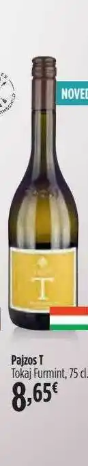El Corte Inglés Pajzos T Tokaj Fuirmint oferta