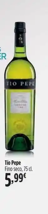El Corte Inglés Tío Pepe Fino Seco oferta