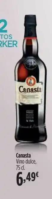 El Corte Inglés Canasta Vino Dulce oferta