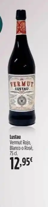 El Corte Inglés Lustau Vermut Rojo Blanco O Rosé oferta
