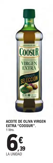 E.Leclerc "COOSUR" Aceite de oliva virgen extra oferta