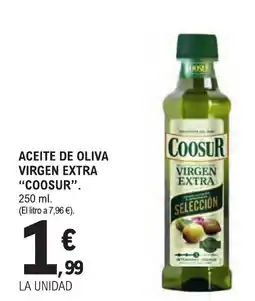 E.Leclerc "COOSUR" Aceite de oliva virgen extra oferta