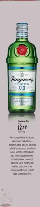 El Corte Inglés Tanqueray 0.0 oferta