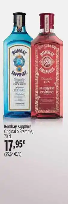 El Corte Inglés Bombay Saphire Original O Bramble oferta