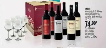 El Corte Inglés Protos Vino Tinto D.o. Ribera Del Duero Reserva oferta