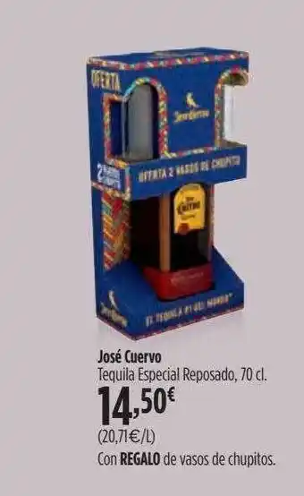 El Corte Inglés José Cuervo Tequila Especial Reposado oferta