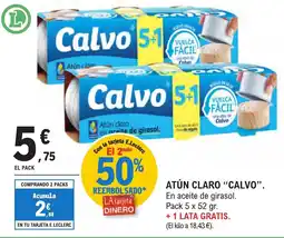 E.Leclerc "CALVO" Atún claro oferta