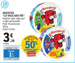 E.Leclerc "LA VACA QUE RÍE" Quesitos oferta