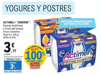 E.Leclerc "DANONE" Actimel+ oferta