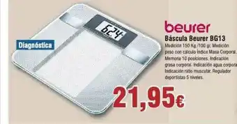 FROIZ Báscula Beurer Bg13 oferta