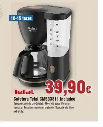 FROIZ Cafetera Tefal Cm33811 Includeo oferta