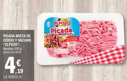 E.Leclerc "ELPOZO" Picada mixta de cerdo y vacuno oferta