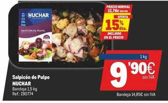 Makro Salpicón De Pulpo Nuchar oferta
