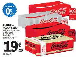 E.Leclerc "COCA-COLA" Refresco oferta