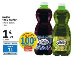 E.Leclerc "DON SIMÓN” Mosto oferta